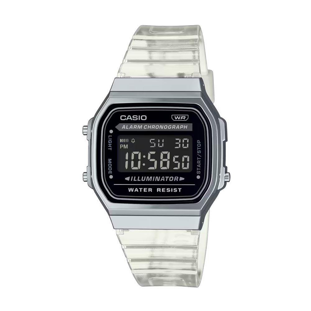 ساعت اسپرت زنانه و مردانه دیجیتال کاسیو مدل Casio-A168XES-1BDF