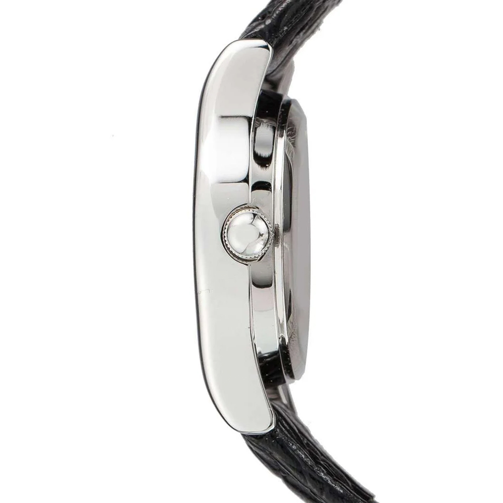 9-LTP-1094E-1ARDF-2 ساعت مچی زنانه Casio LTP‑1094E‑1ARDF با صفحه مشکی کلاسیک، قاب نقرهای براق و بند چرمی مشکی باریک؛ طراحی کوچک و ظریف مناسب استایل روزمره و مینیمال