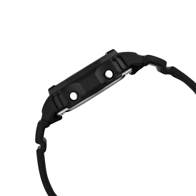 BGD-565GS-1DR-1 ساعت مچی زنانه Casio Baby‑G BGD‑565GS‑1 دیجیتال با بدنه مشکی مات، صفحه گلیتر طلایی، مقاومت ضربه، مقاومت آب ۱۰۰ متر، نور پسزمینه LED و طراحی اسپرت مدرن مناسب استایل روزمره