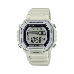 ساعت دیجیتال مردانه کاسیو مدل MWD-110H-8AV اسپرت خاکستری