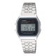 ساعت دیجیتال Casio A159WA-N1D با بند استیل نقره‌ای