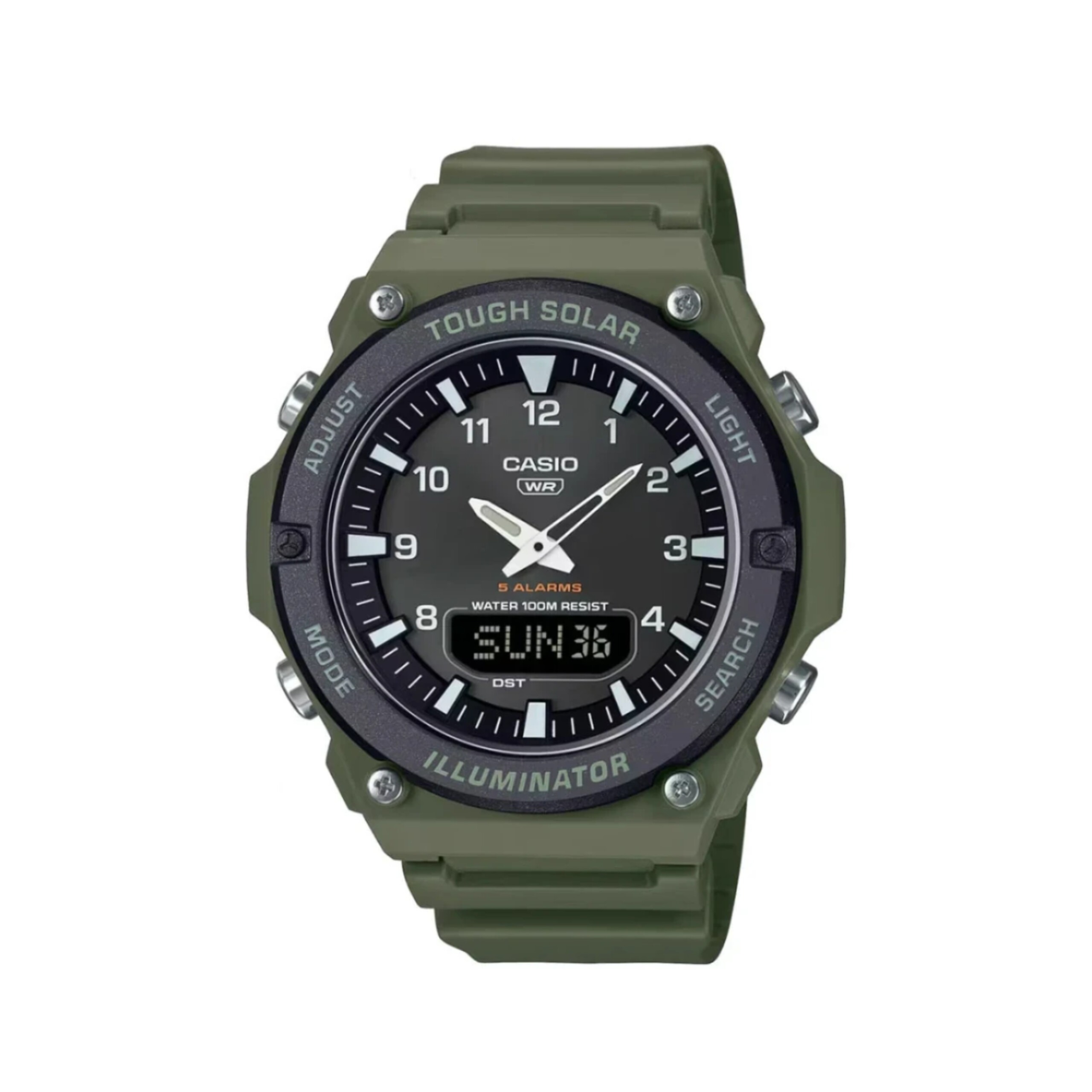 Casio-AQ-S820W-3B ساعت کاسیو AQ-S820W-3B با بند رزین و طراحی اسپرت