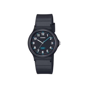 ساعت مچی زنانه کاسیو مدل LQ-24B-1B با طراحی مشکی یکدست