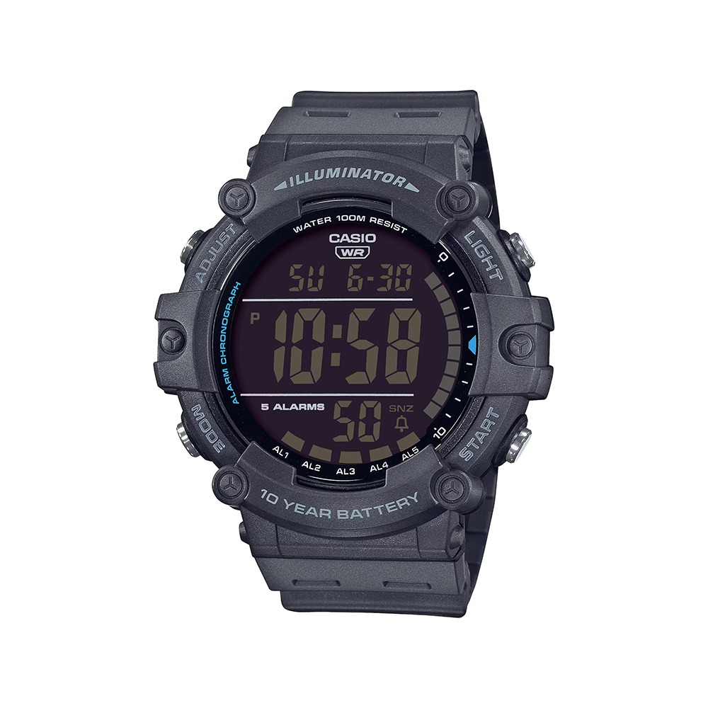 AE-1500WH-8BV-4 ساعت اسپرت کاسیو AE-1500WH-8B دیجیتال ضدآب با صفحه نمایش خوانا